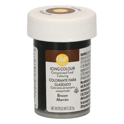 Produktbild von Wilton Glasurfarbe Brown 28 g