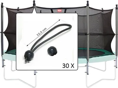 Obrázek produktu pro Sada spojovacích prvků elastické ochranné sítě 30 ks.