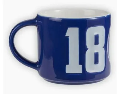 Produktbild von Karlsruher SC Tasse 1894 geprägt blau