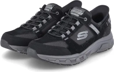 Produktbild von Skechers Slip Ins Herren Low Sneaker CONSISTENT WINNER Schwarz Leder Textil  Größe: 44
