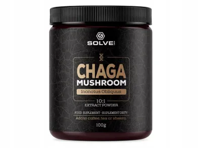 Zdjęcie produktu dla Chaga (Błyskoporek Podkorowy) 10:1 Mushroom 100G