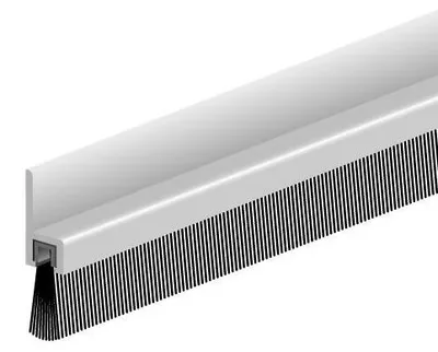 Image de Bas de porte aluminium à brosse IBS31 100cm - ELLEN - 0308201D