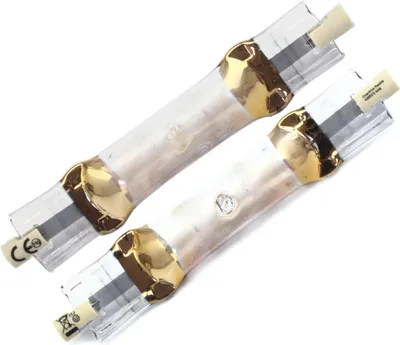 Produktbild von 2x 400R7S Hochdrucklampe für Philips Solarium HPA 400 s Brenner Lampe Ersatz Solariumstrahler Leuchtmmittel HPA400s, R7s 400W, Sonnenbank, Sunmobil