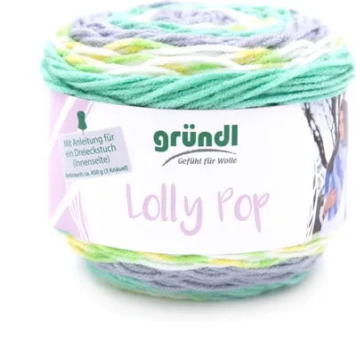 Produktbild von gründl 150g pastell-16 Häkelgarn Strickgarn LollyPop