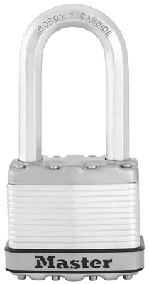 Image de Cadenas à clé MASTER LOCK acier laminé, l.50 mm