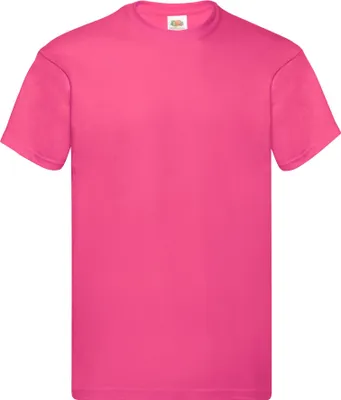 Immagine prodotto di Fruit of the Loom - T-shirt "Original" da uomo FK2910 (M) (fucsia)
