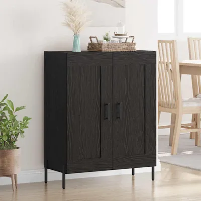 Produktbild von vidaXL Sideboard Schwarz Eichen-Optik 69,5 x 34 x 90 cm