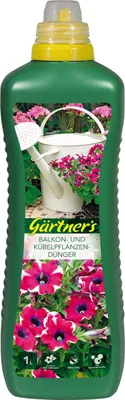Produktbild von gpi Gärtner´s Blumenpflege Balkon- und Kübelpflanzendünger 1 Liter
