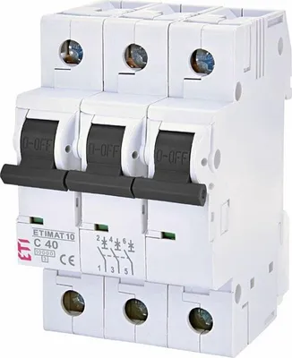 Obrázok produktu pre Istič ETI C40/3 10kA ETIMAT COLOUR
