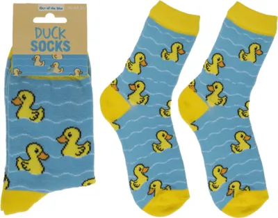Produktbild von Entenküken Socken - Gelbe Badeente - Größe 36-42