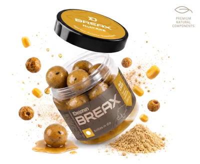 Productafbeelding van DELPHIN BreaX Notencake, Dompelbrokken, Tigernoot-Scopex-Maïs, 200ml, 1 stuk, 101007167, AI-gegenereerde afbeelding