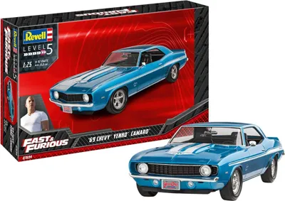 Obrázek produktu pro Revell Plymouth 1969 Chevy Camaro Yenko Rychle a zběsile 1:25