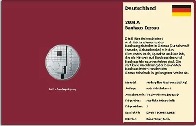 Produktbild von Prophila Collection 10x 10-Euro-Tabletts 2004