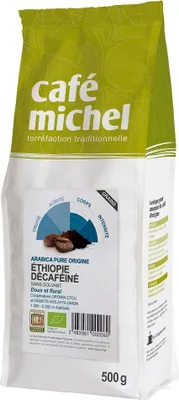 Produktbild von ENTKOFFEINIERTE ARABICA-KAFFEEBOHNEN 100 % ÄTHIOPIEN FAIR TRADE 500 g – TERRA ETICA