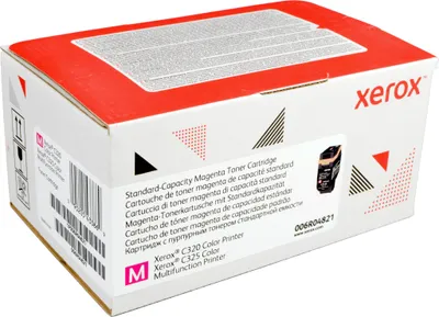 Produktbild von Xerox ® C320 Farbdrucker/C325 Farb-Multifunktionsdrucker Standardkapazität-Tonermodul Magenta (1800 Seiten) - 006R04821, 0 Seiten, 1800 Seiten, Magenta, 1 Stück(e)