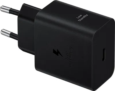 Zdjęcie produktu dla Samsung cestovn nabjeka EP-T4511XBE, Fast Charging 45W, USB-C + datov kabel USB-C, ern