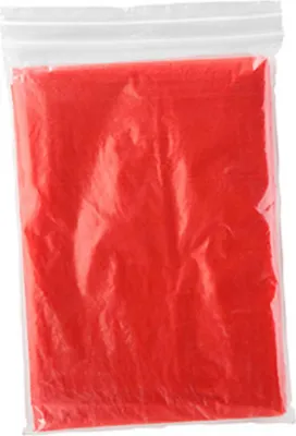 Produktbild von Stamina CB5601 | Raining Poncho Shaka Uni 127x102 cm - Farbe: Red 60 - Größe: 127 x 102 cm