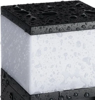 Produktbild von Kanlux Wandleuchte DASTEN EL16 mit Steckdose Außen schwarz G9 IP44 38768