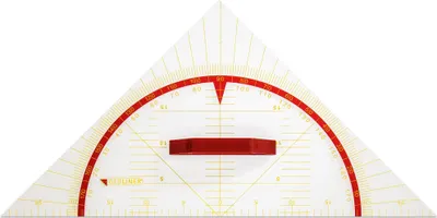 Produktbild von Geoliner Geodreieck, Größe: Hypotenuse 60 cm