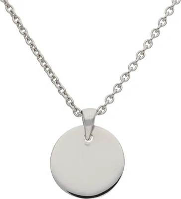 Produktbild von Kettenanhänger Silber 925 Gravurplatte JL52-02-0010 JuwelmaLux