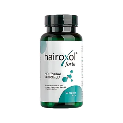 Produktbild von Hairoxol Haar Nährstoff Kapseln 60 Stück – mit Zink & Selen – 1 Monat