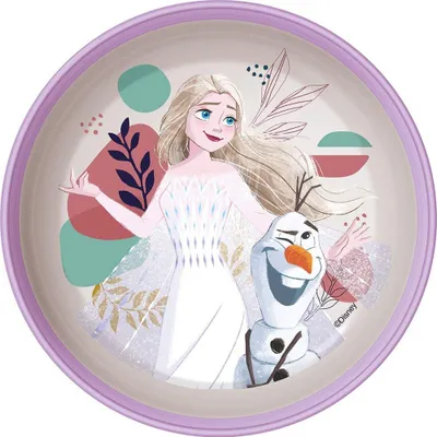 Produktbild von Tataway Disney Frozen ELSA und Olaf Schüssel aus Kunststoff für Mädchen mit rutschfestem Boden
