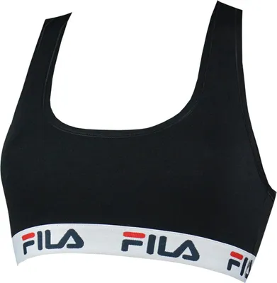 Produktbild von Fila - Woman Bra Elastic Band -  Schwarzes Sport Top