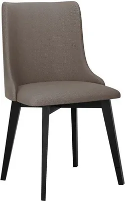 Immagine prodotto di Sedia da cucina imbottita AFTON 9 - nero / marrone 1
