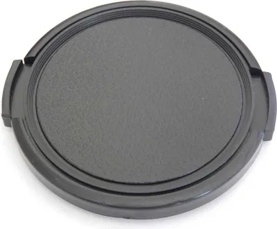Produktbild von vhbw Objektivdeckel 58 mm kompatibel mit Canon EF-S 18-55 mm 3.5-5.6 IS, EF-S 18-55 mm 3.5-5.6 II USM Kamera - Kunststoff Schwarz, mit Seitengriff
