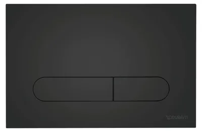 Immagine prodotto di Duravit DuraSystem plaque de déclenchement mécanique pour WC Beta 100, Dual Flush, WD5009031000, WD5009031000