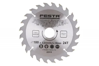 Produktbild von Kreissägeblatt für Holz TCT 180mm/3. 2/30/24