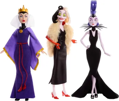 Produktbild von Mattel DISNEY Villains Böse Königin Cruella de Vil & Yzma Accessoires 3+ HRF56