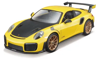 Image de Maisto - Porsche 911 GT2 RS, jaune, chaîne de montage, 1:24