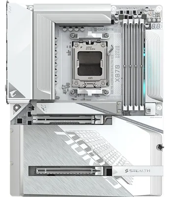 Produktbild von GIGABYTE X870 AORUS STEALTH ICE, Mainboard