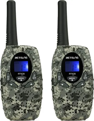 Produktbild von Retevis RT628 Walkie Talkie Kinder, 8 Kanäle VOX LCD Display, DCS/CTCSS, Ostergeschenke Kinder für Jungen und Mädchen im 6–12 Jahren für Camping
