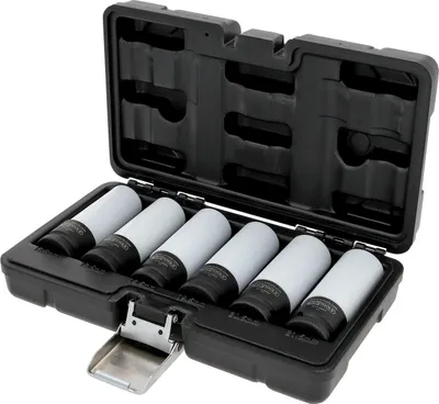 Immagine prodotto di KS-Tools 515.0850 Set di prese elettriche da 1/2" per cerchi in alluminio, 6 pz