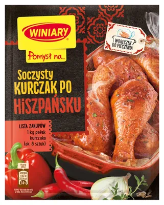 Obrázok produktu pre Przyprawa Winiary Smak hiszpański do kurczaka 38 g