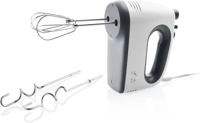 Produktbild von ETA CREMA II Handmixer ETA005290000, 300 W, 5 Geschwindigkeitsstufen + TURBO Taste, Schlagen und Kneten ,Stromkabellänge 1,4 m