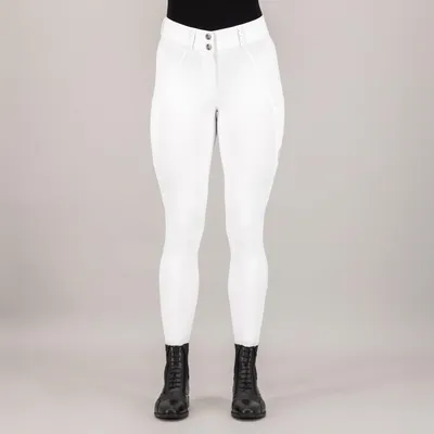 Produktbild von Imperial Riding Damen Vollbesatz Reithose IRHBliss white Fullgrip Turnierreithose , Größe:34