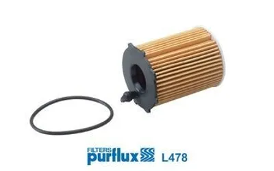 Produktbild von Ölfilter PURFLUX L478 Filtereinsatz für FIAT 500 (312) 500 C (312) PUNTO (199) Panda Schrägheck (312, 319) für ALFA ROMEO MITO (955)