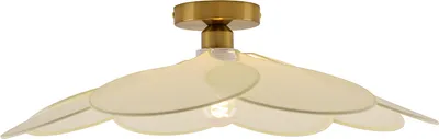 Produktbild von Olucia – NENA – Deckenleuchte – Creme/Messing