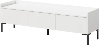 Produktbild von TV-Lowboard Liam 150 Weiß (stehend)