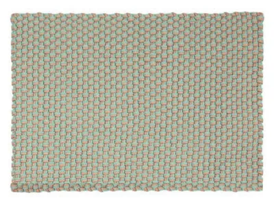 Produktbild von Pad Outdoor Teppich POOL Opal Türkis / Sand 140x200 Badezimmer Design Badematte