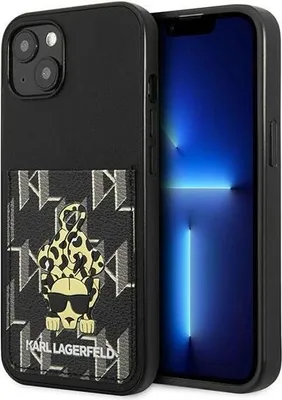 Obrázok produktu pre Puzdro Karl Lagerfeld Karlimals Cardslot Na Iphone 13 - Czarne