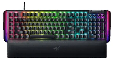 Obrázek produktu pro Razer BlackWidow V4, Kabel, USB, Mechanický spínač, QWERTY, RGB LED, Černá