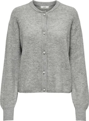 Produktbild von JDY Strickjacke Rundhals Knopfleiste Perlen Knit Fit Größe: S