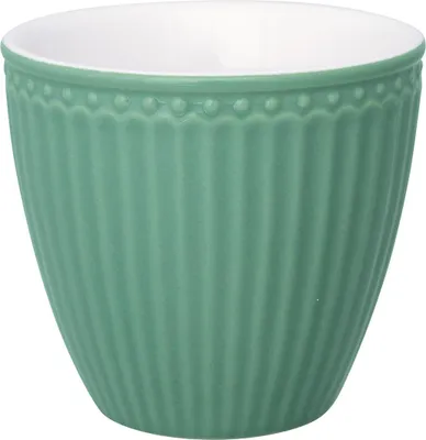 Produktbild von Greengate Alice Mini Latte Cup dusty green 0,1l