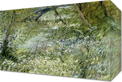 Obrázok produktu pre Obraz 30x20cm Rieka na jar, Van Gogh Vintage