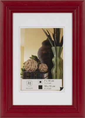 Produktbild von Henzo Artos Bilderrahmen 10x15 cm Rot