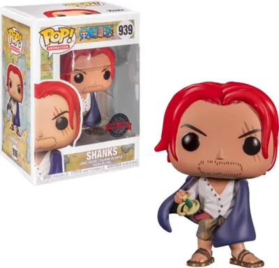 Image de One Piece Funko POP figurine à collectionner en PVC - Shanks (939)